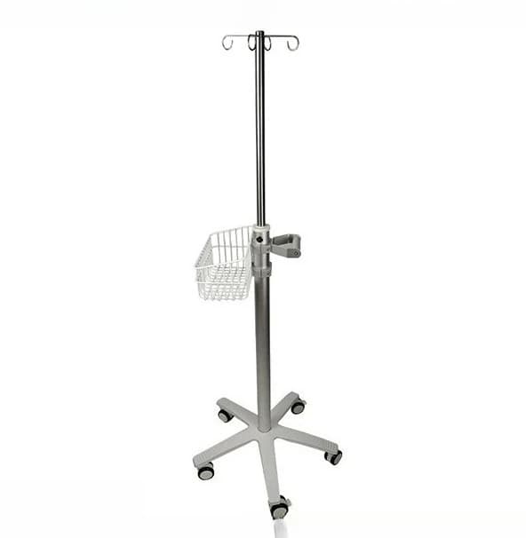 Lifting Infusion Rack Medical Cart, Hospital Clinic Tool Cart Wholesale, Home Care Instrument with Wheels