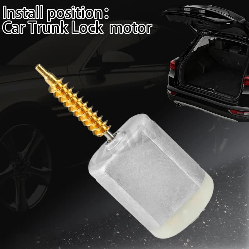 AZGIANT FC-280PT-20150 For Cadillac DTS/CTS/SRX/Escalade ESV Car Rear Trunk Hatch Lock Actuator motor long copper axis durable