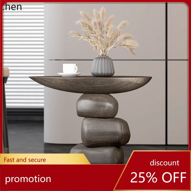 CZ Art Silent Wind Entryway Table Cabinet Console Entryway Console Model Home Decoration