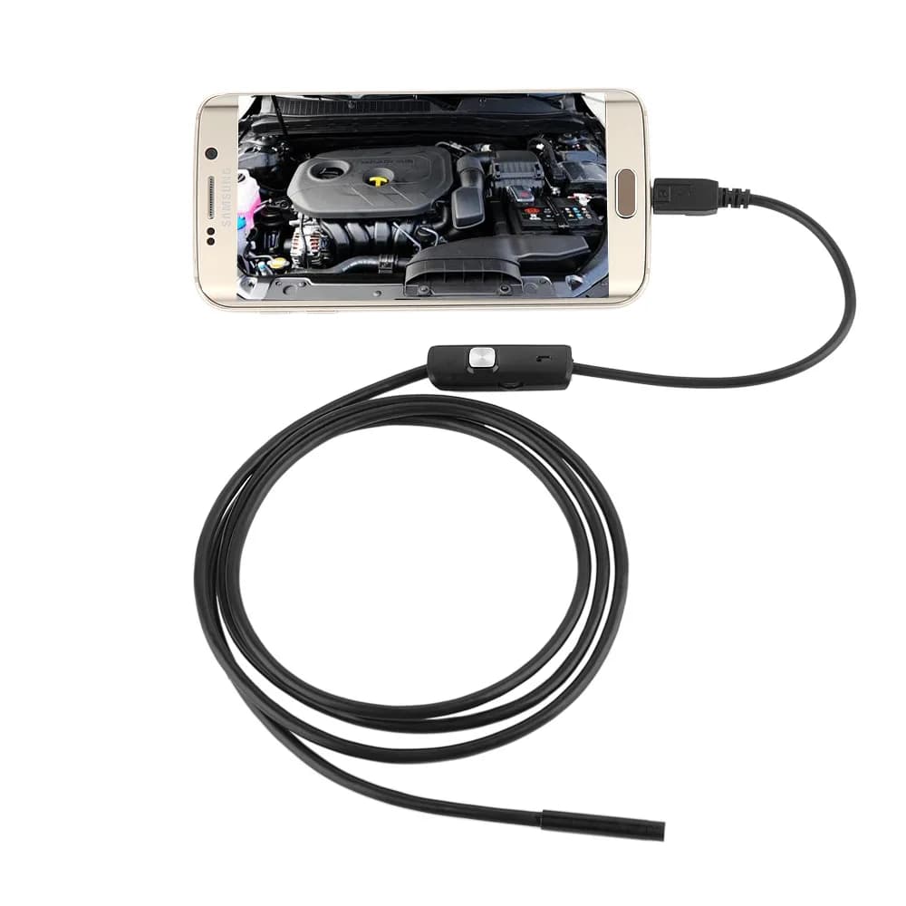 Endoscope usb Android computer mobile phone, portable industrial auto repair pipe, waterproof night vision probe