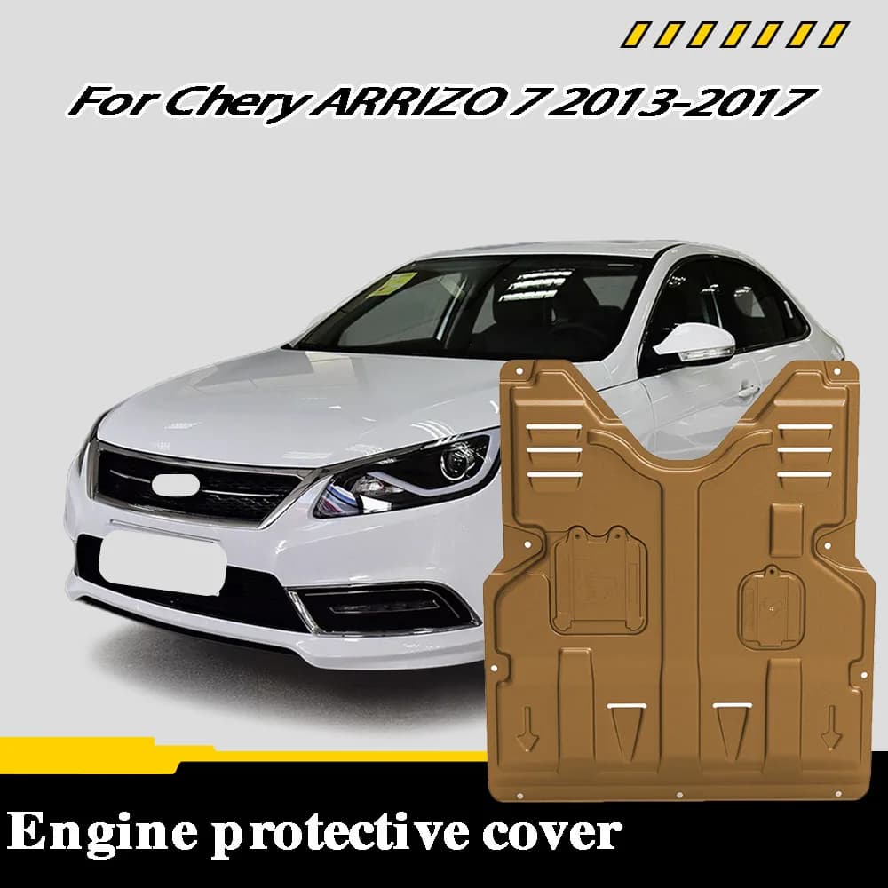 Car Accessories Under Engine Guard Mudguard Board Splash Shield Mud Fender Plate Panel For Chery ARRIZO 7 2013-2017 1.6L