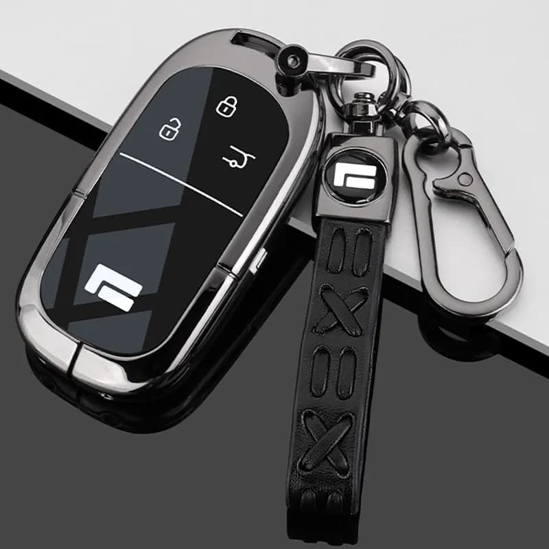 2023 Jishi 01 Key Set 23 New Jishi 01 Special Car Metal Full Package Protective Buckle Shell Modified for Men