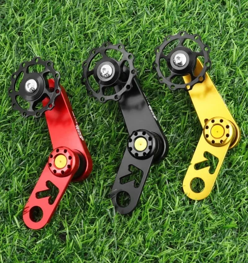 Bike Chain Single Speed Tensioner Folding Bike Guide  To Prevent  Drop Tensioner Back Pull Chain