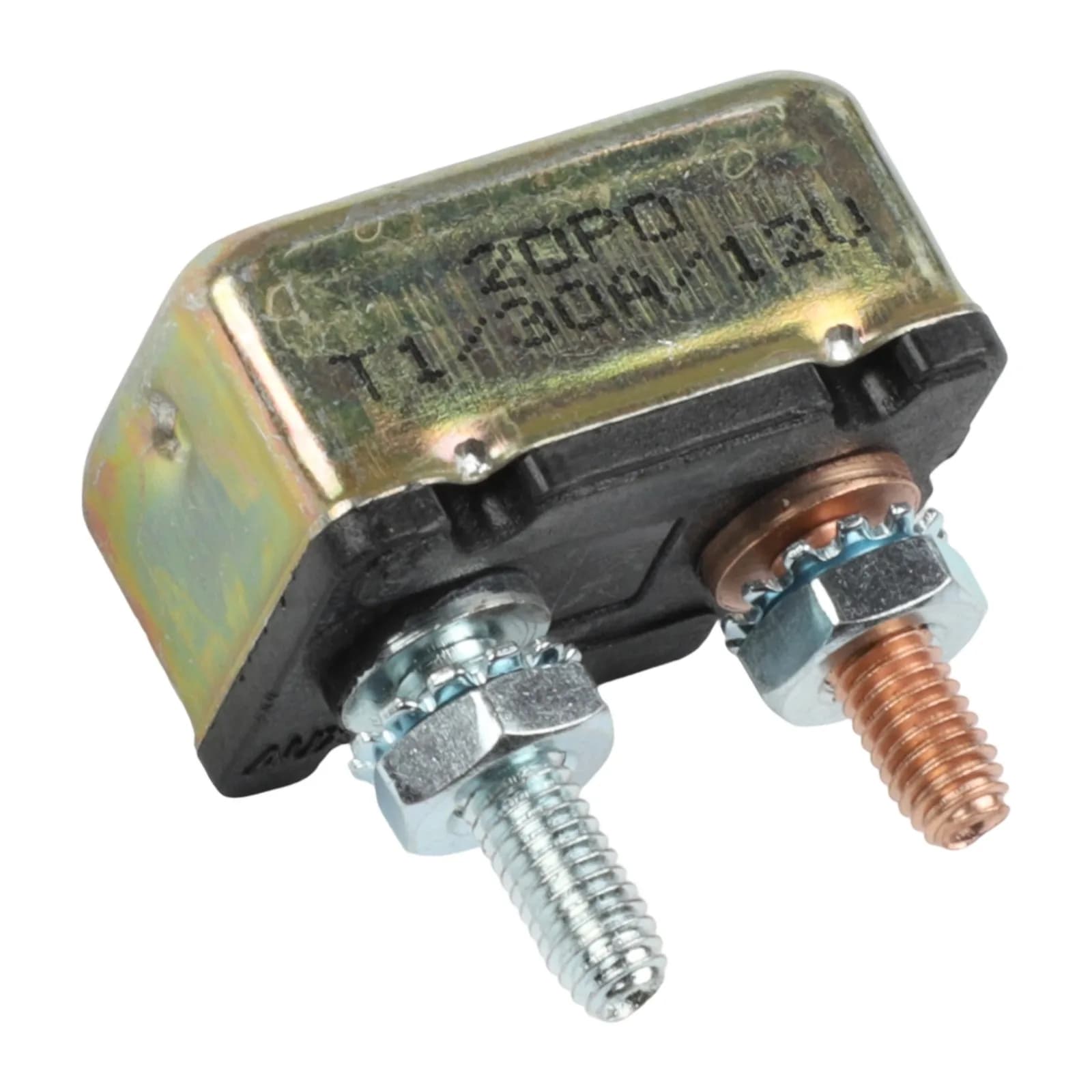 Auto For Reset Circuit Breaker 12V 10A 15A 25A 30A Metal Case Overload Protector For Car Marine Truck Electrical Equipment