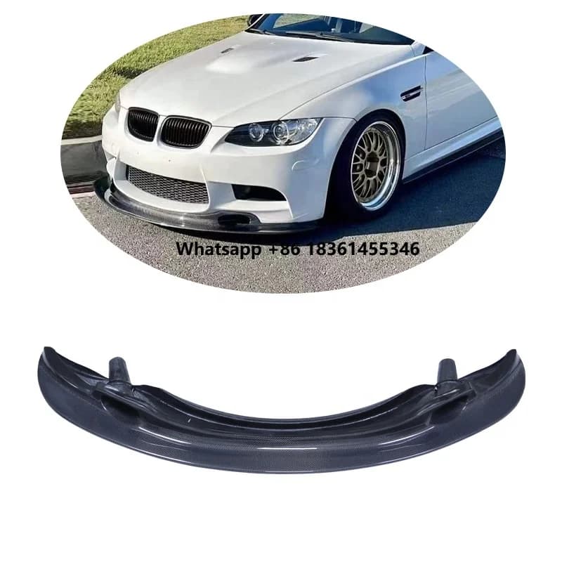 For  E92 E93 M3 2009-2013 GT4S Style E92 M3 Carbon Front Lip