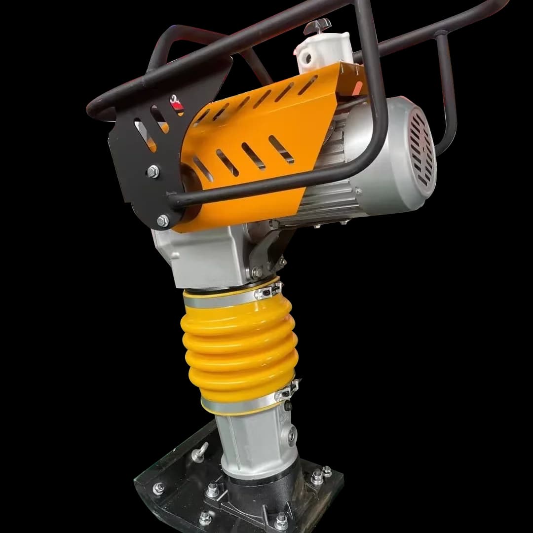 Electric HCR90 HCR100 Sand Soil Tamper Rammer Compactor Vibration Tamping Rammer Construction Machines