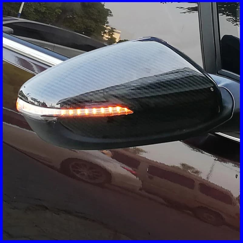 Car Styling For Kia Cerato Forte 2014-2017 Rearview Mirror Cover Caps Shell Housing Replace Models Auto Parts Accessories