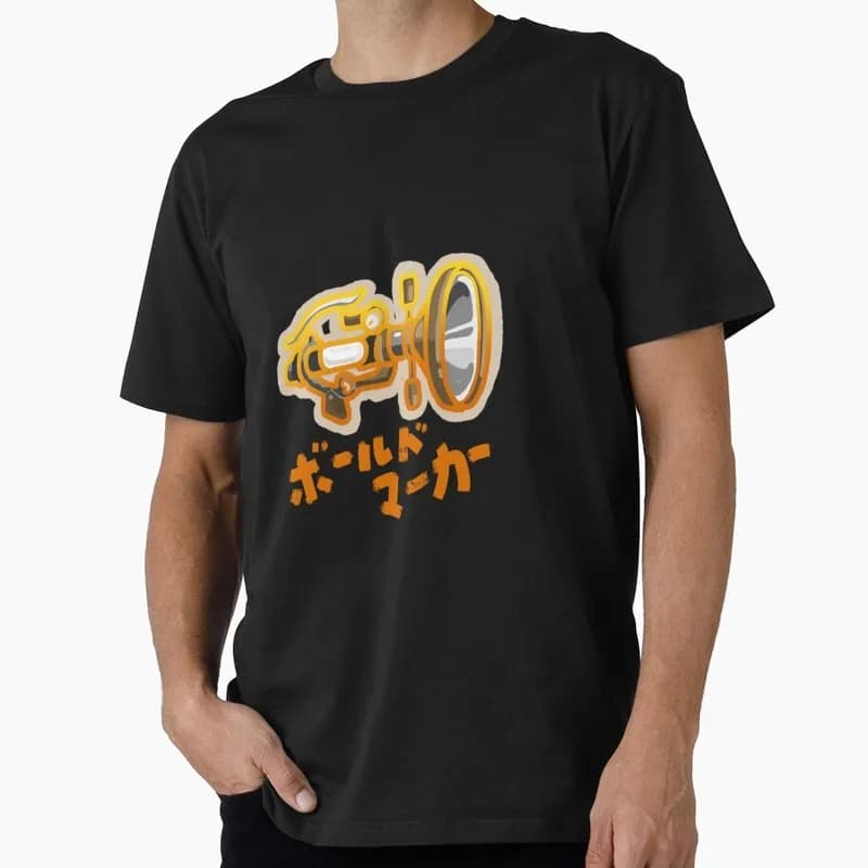 Sploosh-o-matic Cute Cartoon Videogame Splatoon Gift T Shirt for Gamer Short Sleeve Graphic Clothes Unisex Tee US Size S-6XL