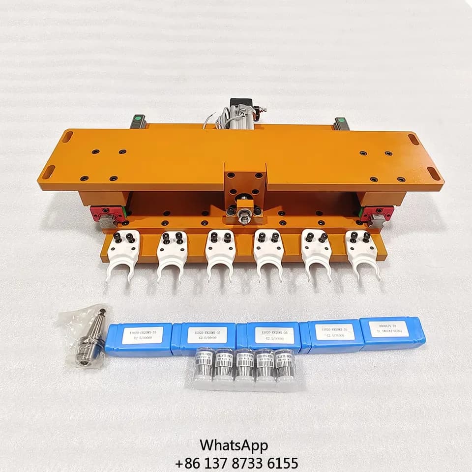 BT30 BT40 ISO20 for CNC Automatic Tool Changer 6T 10T 12T Straight Tool Magazine 8 Tool Holder ISO30