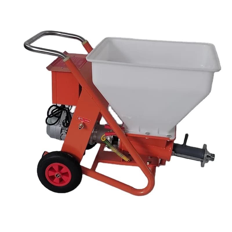 Electric Portable Texture Cement Sprayer Machine, Automatic Cement Putty Gypsum Plaster Spraying with Core Motor Component