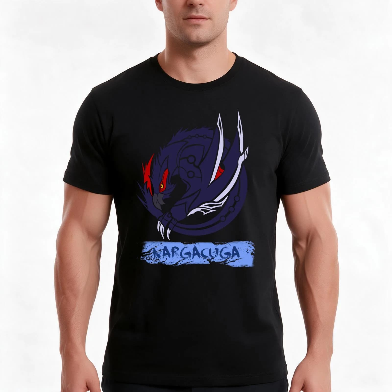 The Circular Living Shadow T-Shirt, Summer Casual Cotton Tee, Oversized Streetwear Tops, Vintage Graphic Print, Unisex Men Women