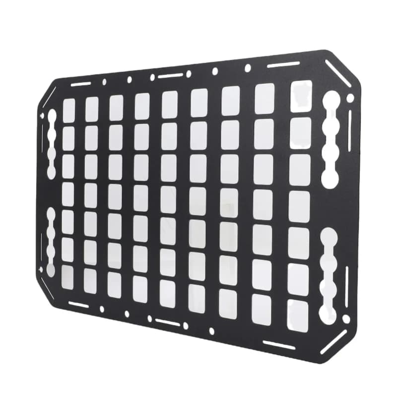 Truck Bed Panel Aluminium Alloy Multifunctional L Track Storage Organizer for Car SUV RV