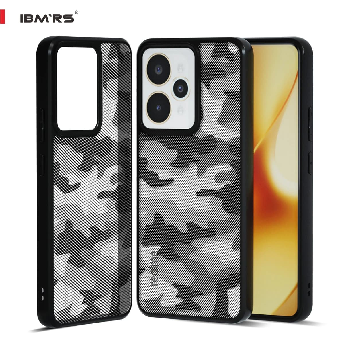 Military Camo Case for Realme 15/15 Pro, [Rugged Protection] Shockproof Cover with Anti-Scratch & Enhanced Grip | IBMRS