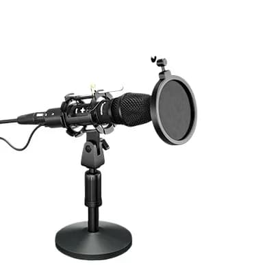 Microphone recording, dedicated professional noise reduction, radio dubbing and song recording usb dynamic microphone
