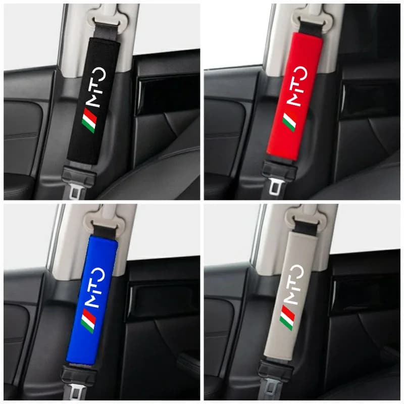 Car Seat Belt Shoulder Cover Breathable Protection Safety SeatBelt Pad For Alfa Romeo Mito Accessories
