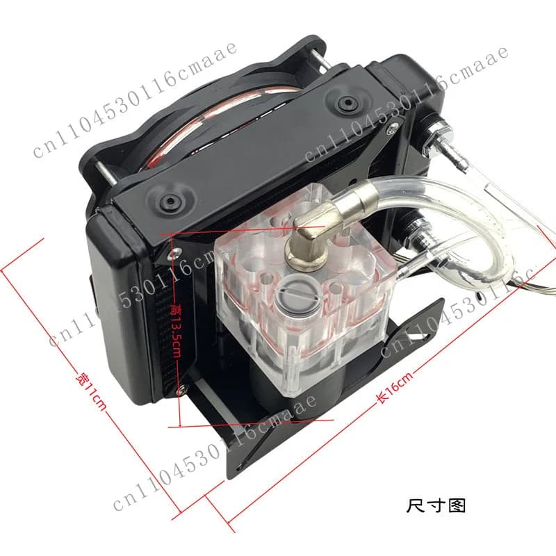 Water-cooled coolers, mobile phones, laptops, 3D printers, mini portable, external integrated cooling devices