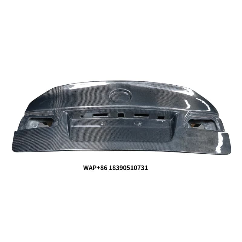 2013-2019 for  IS Series IS350 IS200 IS300 IS250 Carbon Fiber Rear Trunk Boot Finer Body Kit
