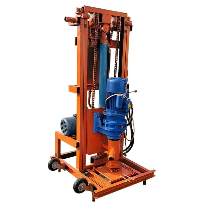 Portable 4KW Electric Water Well Drill Machine Rotary Drilling for Water Well
