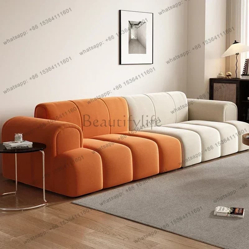 PG Nordic Luxury Soft Sofas Two Seater Bedroom Modern Modern Sofas Floor White Daybed Divani Da Soggiorno Bedroom Furniture