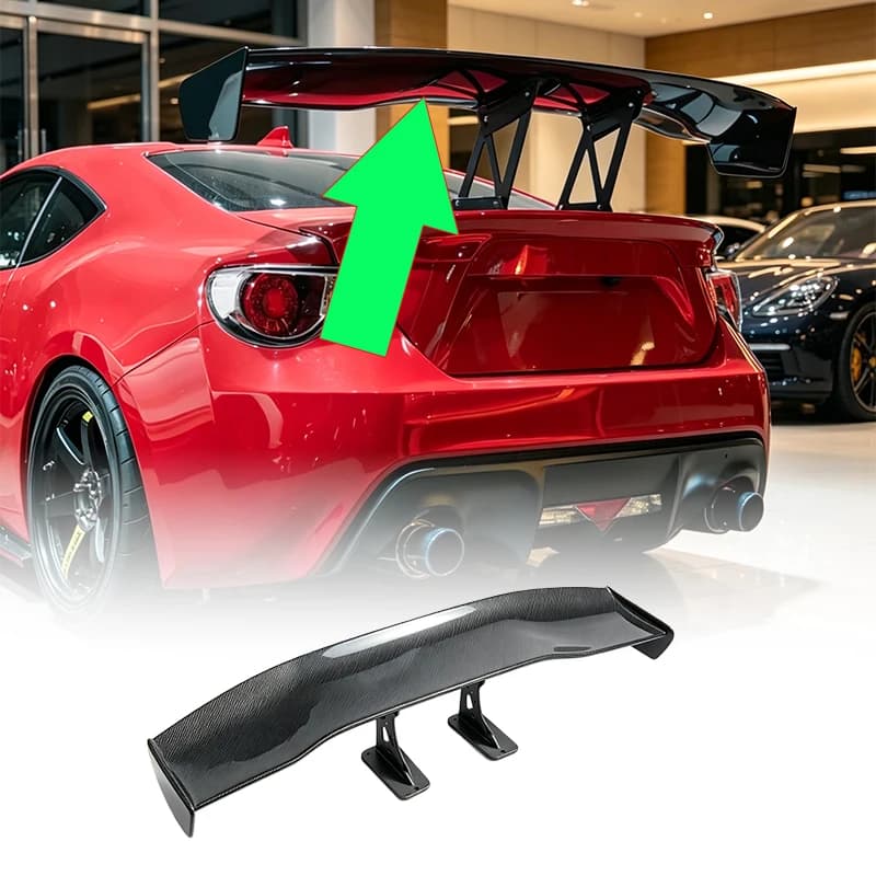Rear Spoiler Wing For Toyota GT86 Subaru BRZ 2013 2021 Car Exterior Body Kit Auto Rear Trunk Lip Spoiler Modification Accessorie