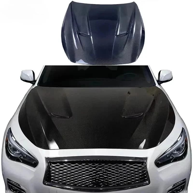 MBJ Style High Quality Carbon Fiber Engine Hood For QHot Selling