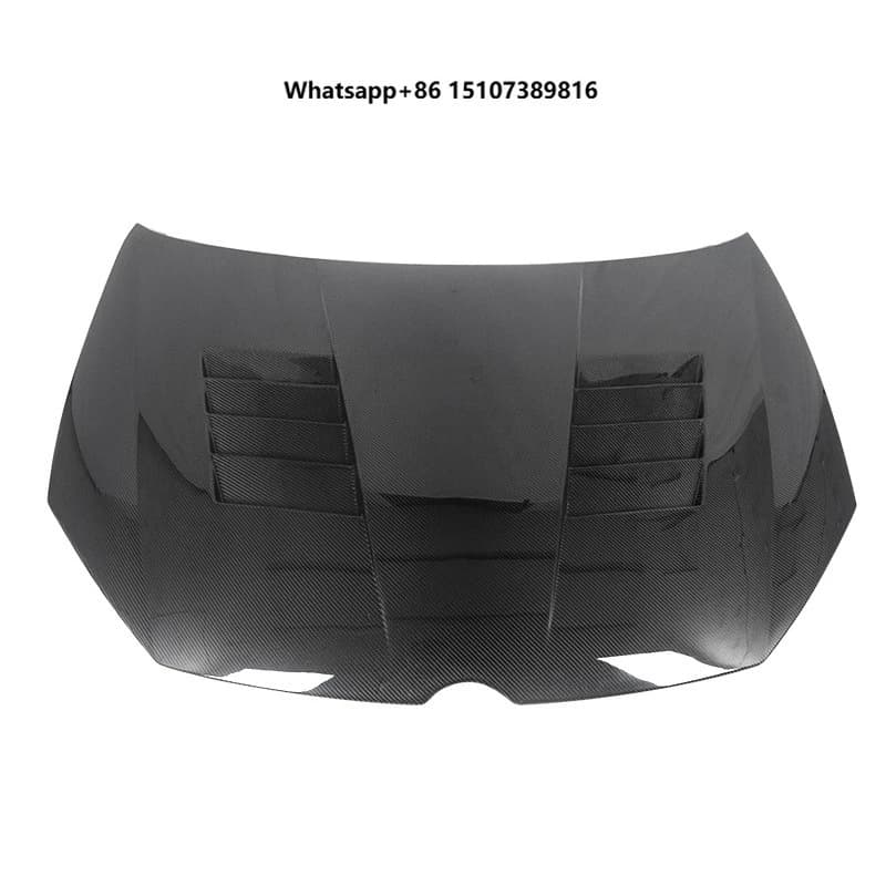 Three Style Carbon Fiber Engine Hood for Golf6 MK6