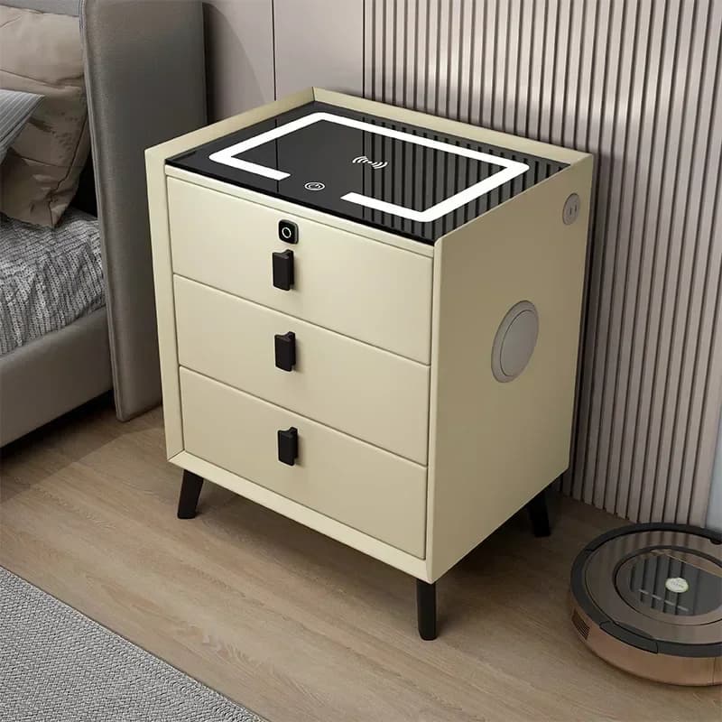 Luxury Removable Vanity Narrow Bedside Table Decorative Auxiliary Mesa De Cabeceira Home Furniture for Modern Spaces