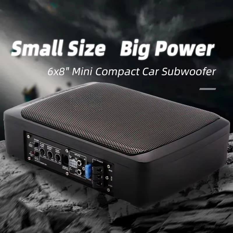 New Design 6*8" Car Audio Power Bass Auto Subwoofer Underseat Car Subwoofer