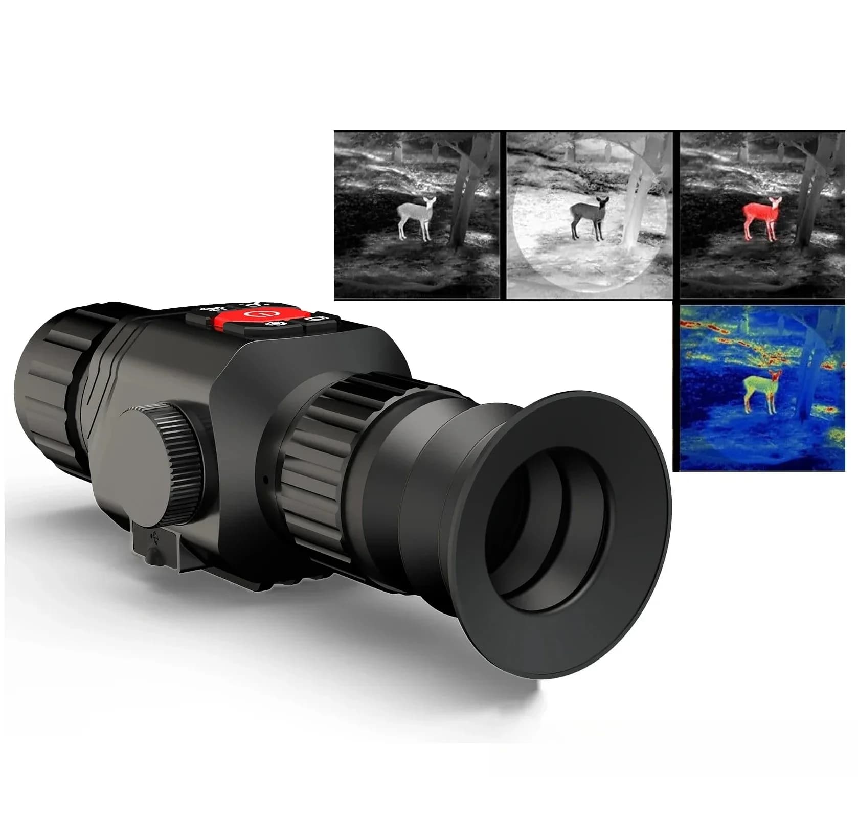 Lang Rekkevidde Termisk For Jakt 25mm/35mm/75mm Vanntett Ute Rekkevidd