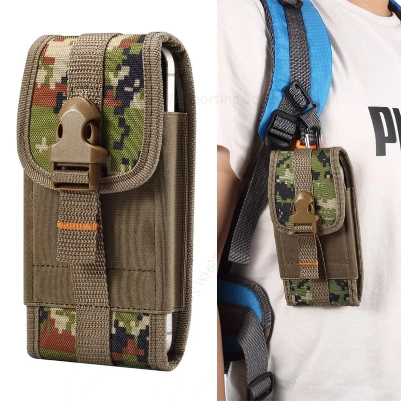 Phone Pouch For OnePlus N6x Turbo 6X Pro Camouflage Waist Bag Phone Cover For Oneplus 15T 15R 13T 13R 12 R Card Slot Phone Case