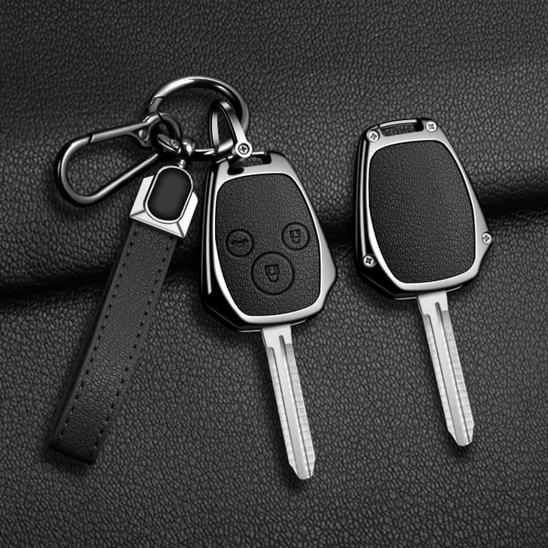 Car Key Case Cover Zinc Alloy Leather For Honda Vezel city Civic 4d 2019 BR-V HR-VCRV Pilot Accord Jazz Jade Crider  Accessorie