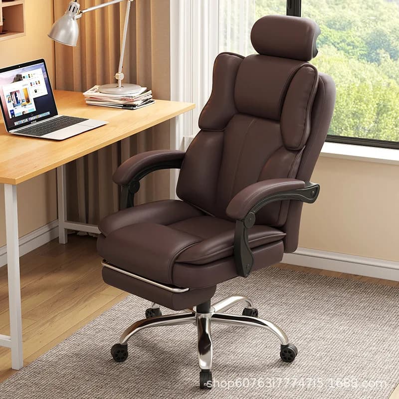 HYS office chair comfortable sedentary boss chair reclining lazy sofa chair living streaming host dormitory study