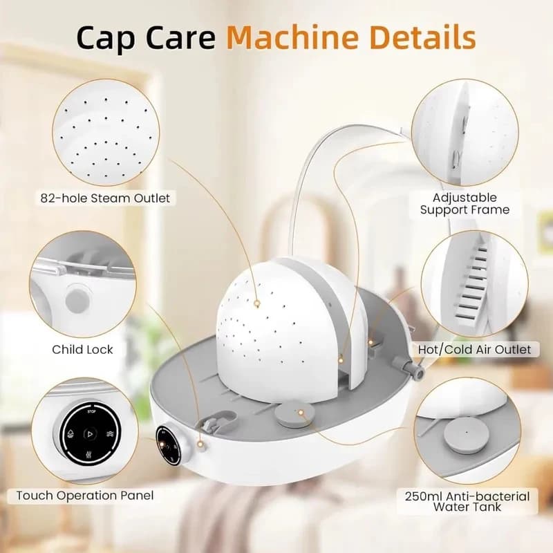 Automatic Cleaner, Hat Care Hine Sm Cleaning & Ironing & Drying Bucket Baseball , Rtore Malformed Caps