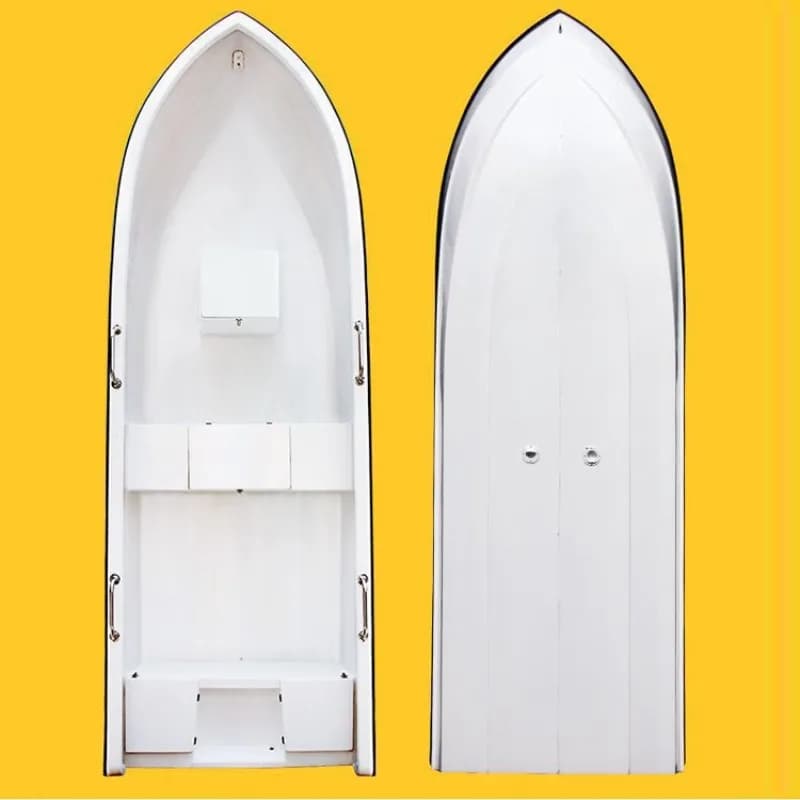 Fiberglass speedboat, semi-closed boat, kayak fishing boat, assault boat