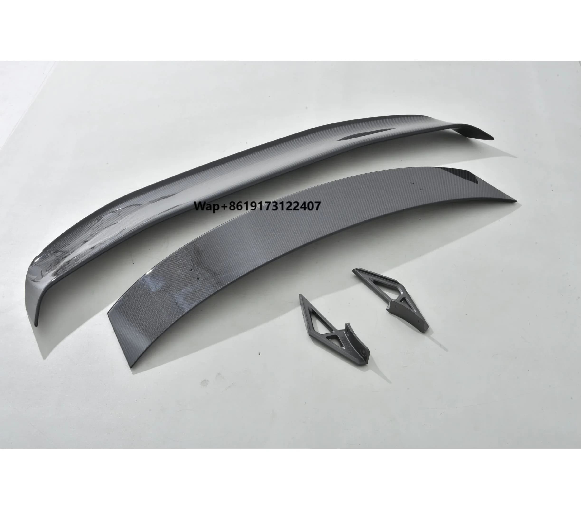 Car Modification Factory Price Color-unfading Durable Gloss/Matte Black Dry Carbon Fibre Bodykit Spoiler