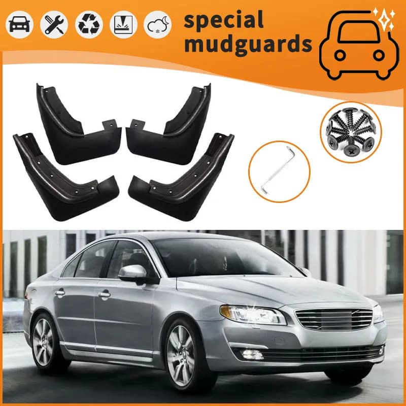 Suitable for 08-20 Volvo S40S60S80S90 fender car tire anti-splash mudguard