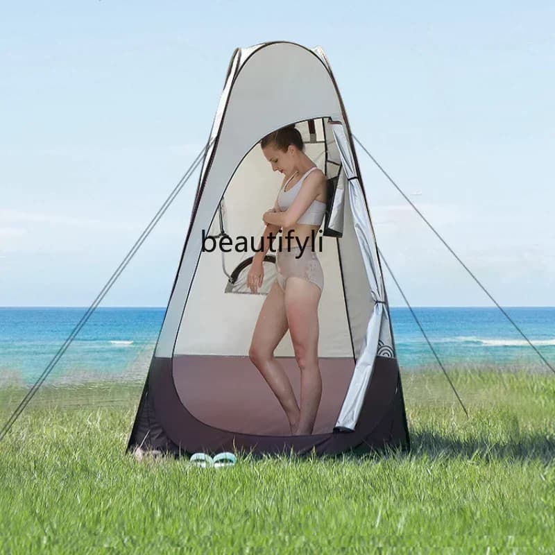 FG10Shower Shed More Changing Camping Portable Tent Bath Mobile Outdoor Toilet