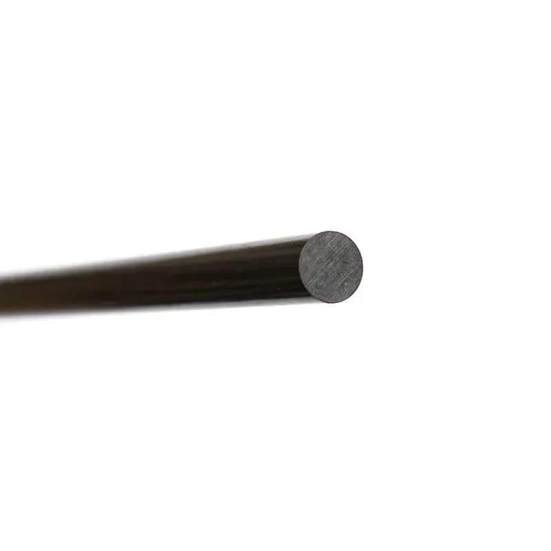 High Modulus Carbon Fiber Solid Rod 1-11mm Dia 500mm Length For Aircraft Modeling