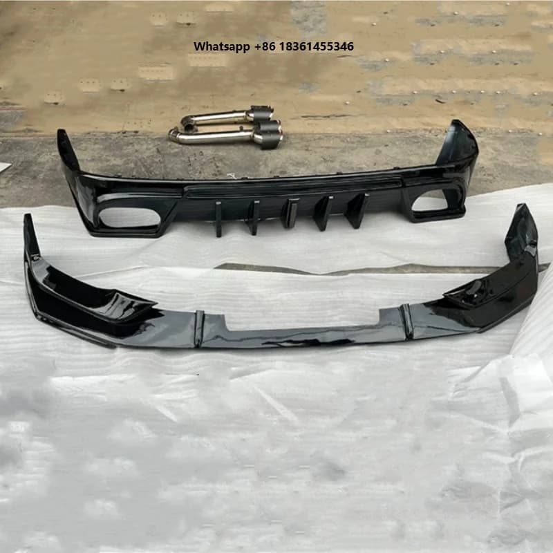 For  H6 2021 2022 2023 2024 2025 Modified Gloss Black Body Kit Car Accessories Front Rear Lip Exhaust