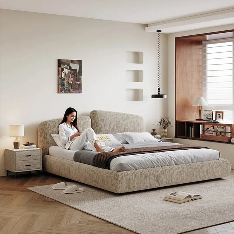Simple Princess Bed Bedroom Beauty Safe Designer Space Saving Bed Simple Universal Individual Letto Matrimoniale Home Furniture