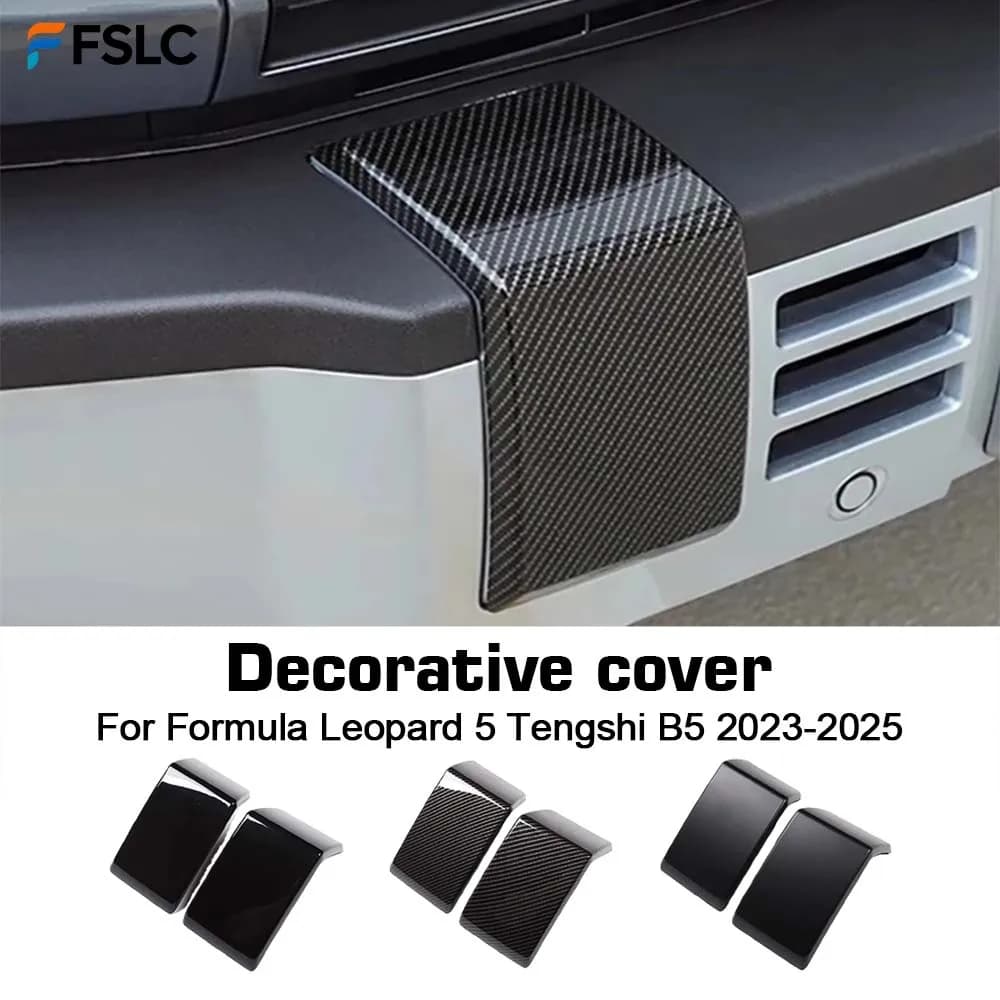 ⭐Genuine⭐ Car Decoration Decorative Cover For Formula Leopard 5 Tengshi B5 2023 2024 2025 Front Bumper Decoration Modification