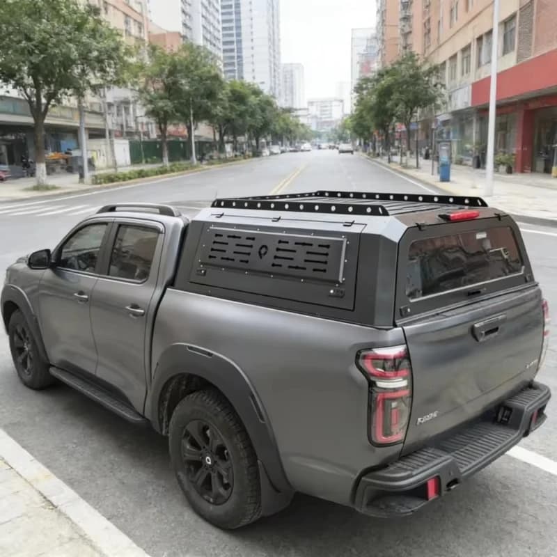 Steel Pickup Trucks Hard Type Topper Camper Canopy for Tundra Ram1500 2500 GWM Cannon Poer Sturdy Durable Corrosion protection