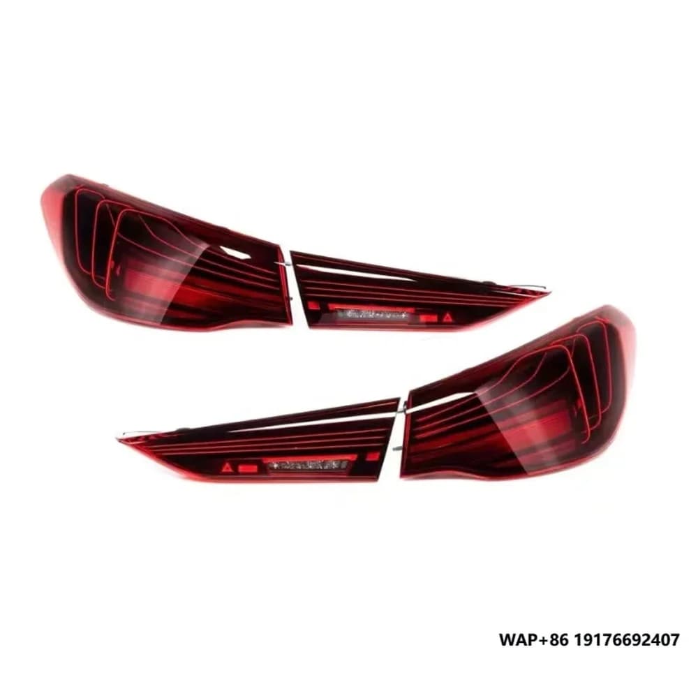Car Rear Light Assembly With Sequential Turning Signal Taillight forBMW 4Series G22 G23 G26 G82 G83Laser Tail Lamp Accessories