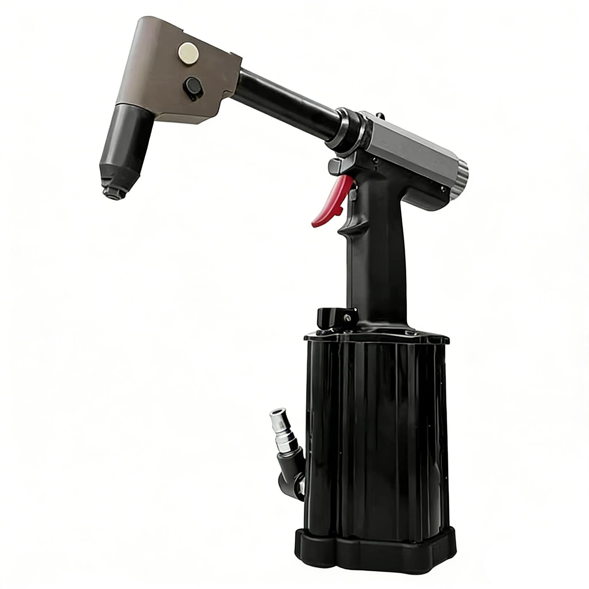Pneumatic Hydraulic Rivet Gun 90 Elbow Riveter Tool Heavy Duty Air Riveting Tool