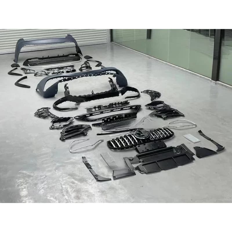 Front Rear Car Bumpe Body Kits Auto Grille Wheel Arches