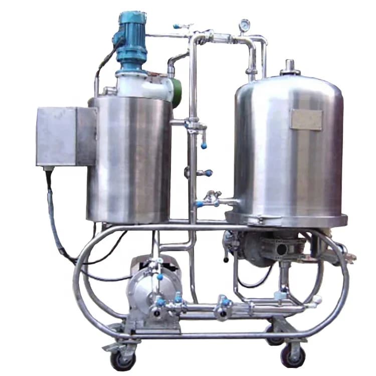 Horizontal 0.45 Microns Diatomite Filter Beer Filtering System