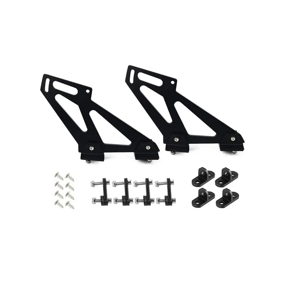 New 7" Universal Aluminum Car Rear Wing Trunk Racing Tail Spoiler Legs Mount Brackets Auto Spoiler Accessories