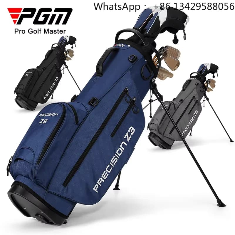 PGM Waterproof Oxford Golf Bag Multi-Functional Stand Bag Lightweight Portable Version Can Hold Full Set of Clubs Directly