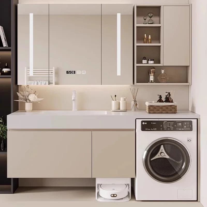 Perfume Organizer Bathroom Cabinet Nordic Waterproof Shelf Storage Bathroom Vanity Toilet Partitions Mobiletto Salon Furniture