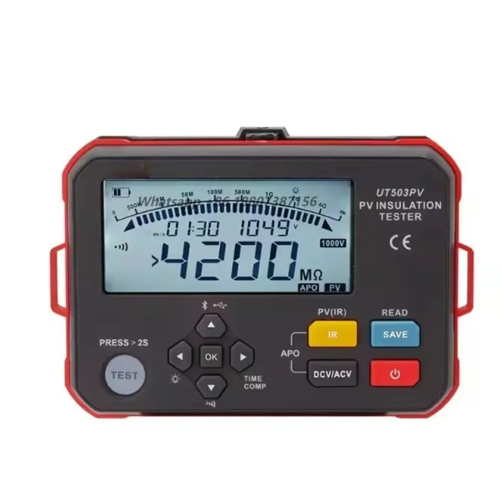UT503PV High Voltage Megohm Meter Smart Electrician Swing Meter Photovoltaic Insulation Resistance Tester